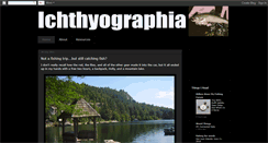 Desktop Screenshot of ichthyographia.blogspot.com