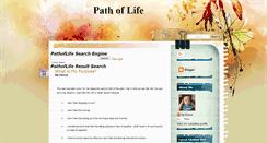 Desktop Screenshot of lyssapathoflife.blogspot.com