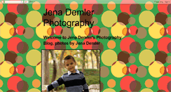 Desktop Screenshot of jenademlerphotography.blogspot.com