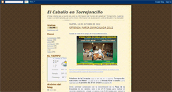 Desktop Screenshot of elmolinotorrejoncillo.blogspot.com