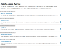 Tablet Screenshot of career-jujitsu.blogspot.com