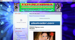 Desktop Screenshot of fansdefabiola2009.blogspot.com