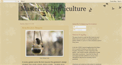 Desktop Screenshot of masteringhorticulture.blogspot.com