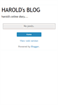 Mobile Screenshot of haroldtruthserum.blogspot.com