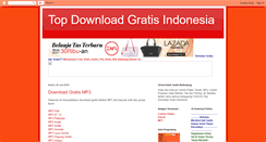 Desktop Screenshot of freedownloads-indonesia.blogspot.com