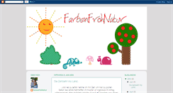 Desktop Screenshot of farbenfrohnatur.blogspot.com