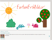 Tablet Screenshot of farbenfrohnatur.blogspot.com