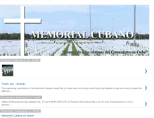 Tablet Screenshot of memorialcubano.blogspot.com