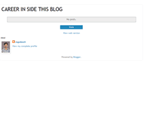 Tablet Screenshot of ecareerinside.blogspot.com