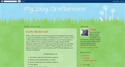 Desktop Screenshot of mylazycrafternoon.blogspot.com
