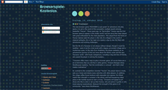 Desktop Screenshot of browserspiele-kostenlos.blogspot.com