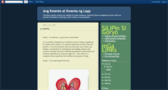 Desktop Screenshot of angpogingpinoy.blogspot.com