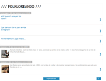 Tablet Screenshot of folkloreando-a-punta.blogspot.com