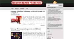 Desktop Screenshot of desvendandonintendo.blogspot.com