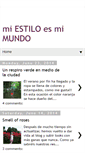 Mobile Screenshot of miestiloesmimundo.blogspot.com