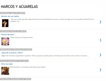 Tablet Screenshot of marcosyacuarelas.blogspot.com