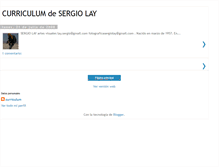 Tablet Screenshot of curriculumdesergiolay.blogspot.com