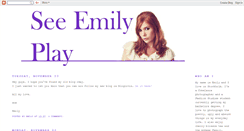 Desktop Screenshot of emilydahl.blogspot.com