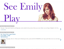 Tablet Screenshot of emilydahl.blogspot.com