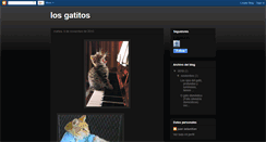 Desktop Screenshot of gatitos3.blogspot.com