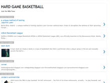 Tablet Screenshot of hardbasketball.blogspot.com