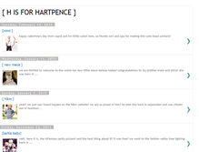 Tablet Screenshot of hisforhartpence.blogspot.com