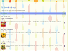 Tablet Screenshot of fitfoodiebites.blogspot.com