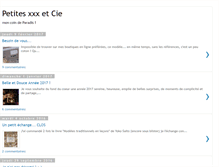 Tablet Screenshot of petitesxxxetcie.blogspot.com