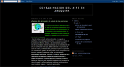 Desktop Screenshot of contaminacionaireaqp334a.blogspot.com