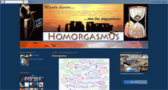 Desktop Screenshot of homorgasmus.blogspot.com