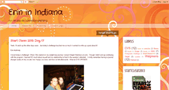 Desktop Screenshot of erininindiana.blogspot.com