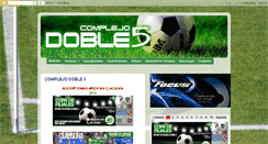 Desktop Screenshot of complejodoble5.blogspot.com