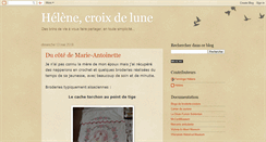 Desktop Screenshot of croixdelune.blogspot.com