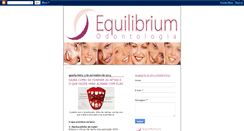 Desktop Screenshot of equilibriumodontologia.blogspot.com