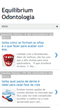 Mobile Screenshot of equilibriumodontologia.blogspot.com