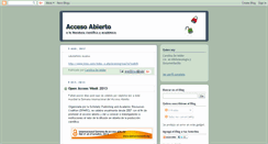 Desktop Screenshot of a-abierto.blogspot.com