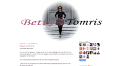 Desktop Screenshot of bettytomris.blogspot.com