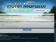 Tablet Screenshot of hotelmarazulrs.blogspot.com