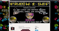 Desktop Screenshot of fresh2defcustom.blogspot.com