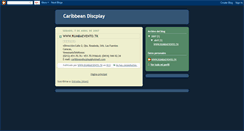 Desktop Screenshot of caribbeandiscplay.blogspot.com