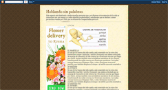 Desktop Screenshot of hablandosinpalabras-vale.blogspot.com