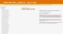 Desktop Screenshot of canli-macizledik.blogspot.com