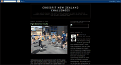 Desktop Screenshot of crossfitnzchallenges.blogspot.com
