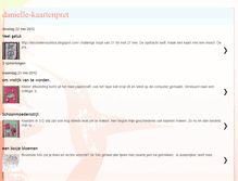 Tablet Screenshot of daniellekaartenpret.blogspot.com