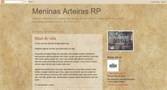 Desktop Screenshot of meninasarteirasrp.blogspot.com