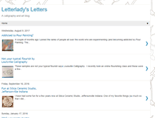 Tablet Screenshot of letterladysletters.blogspot.com