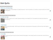Tablet Screenshot of dokiquilts.blogspot.com