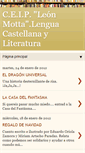 Mobile Screenshot of belen-lengua6b.blogspot.com