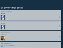 Tablet Screenshot of actricesbellas.blogspot.com