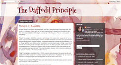 Desktop Screenshot of larissasdaffodilprinciple.blogspot.com